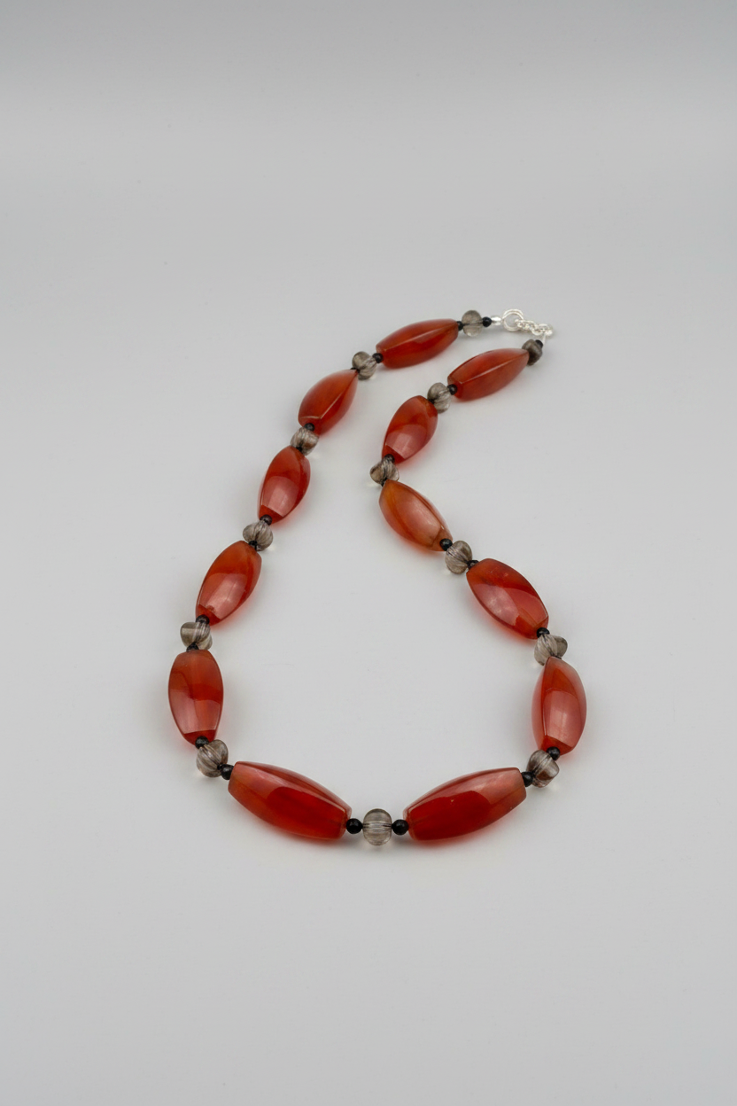 Sunset Glow Gemstone Necklace