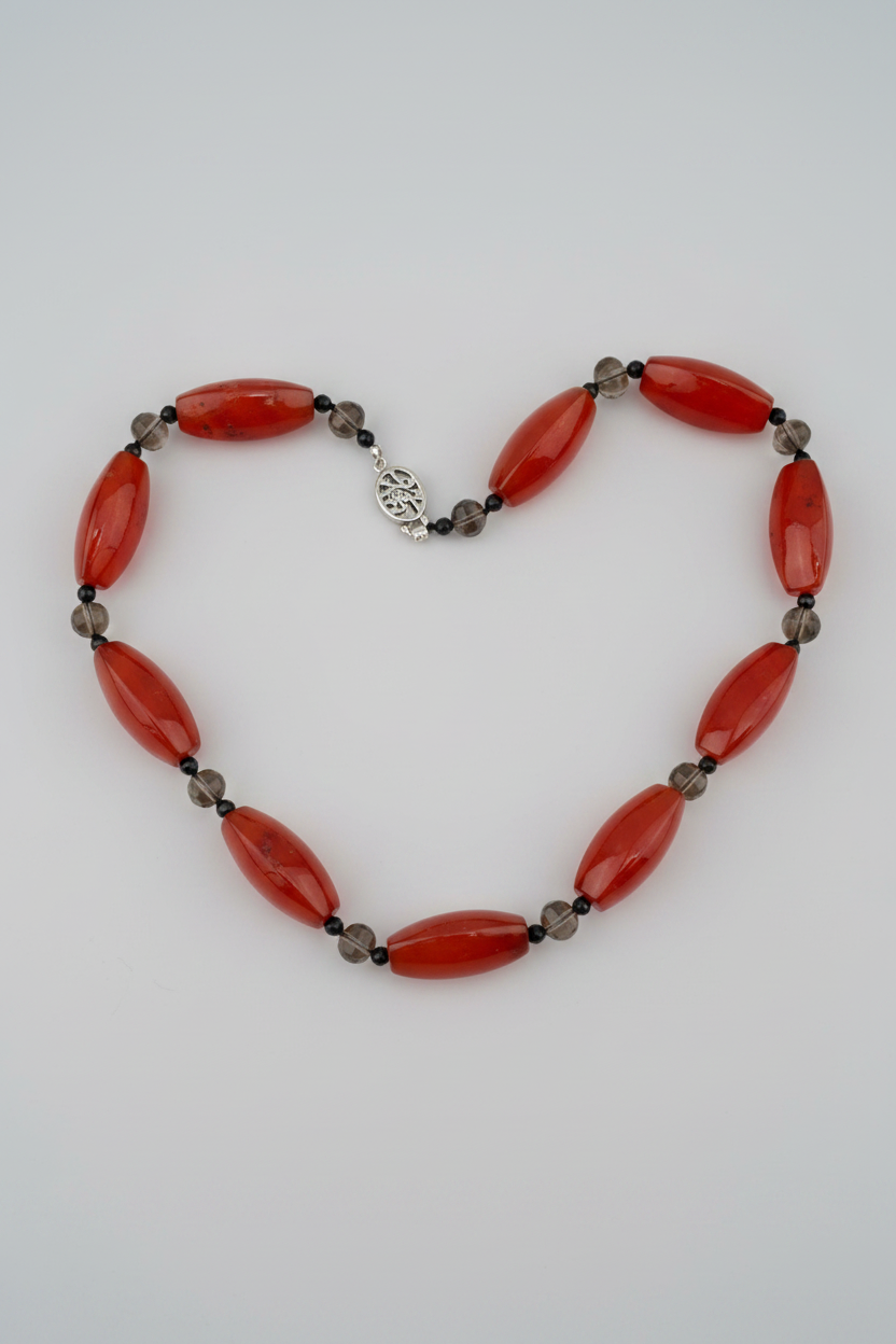 Sunset Glow Gemstone Necklace